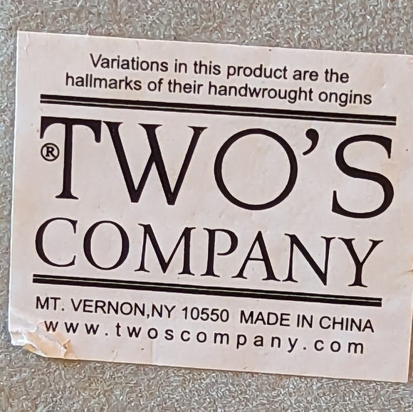 Vintage Two's Company Picture Frame/Ornament Santa Star - Picture 7 of 9